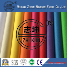 Цвета радуги PP спанбонд нетканые ткани для хозяйственных сумок в Китае